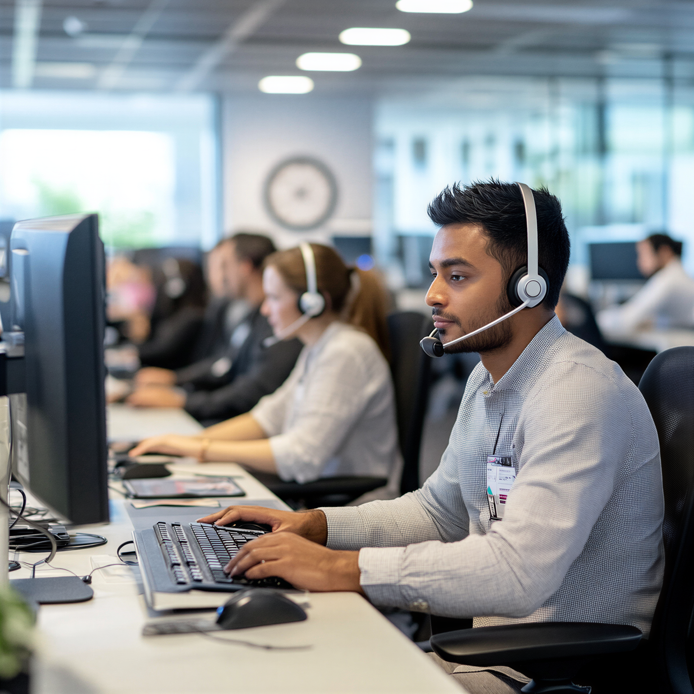 Professional call agents — the standard of service your AI Speaking Agent delivers